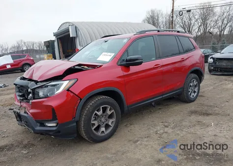 2022 Honda Passport Awd Trailsport from USA, damaged, VIN 5FNYF8H61NB006780